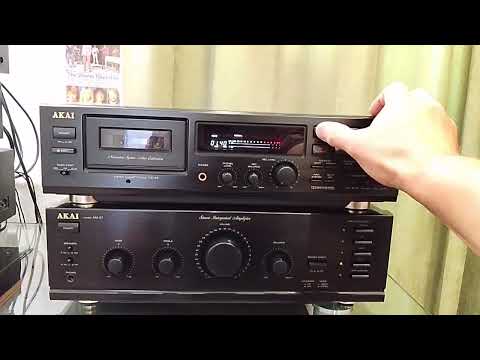 Akai DX-49 Rare Vintage Cassette Deck Warranty Stereo Dolby B/C Auto Calibration