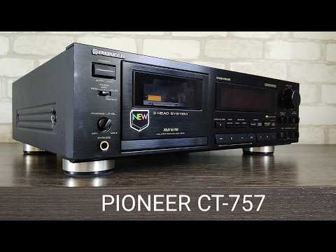 Pioneer CT-757 Rare Vintage Cassette Deck Dolby HX-Pro 3-Head Warranty