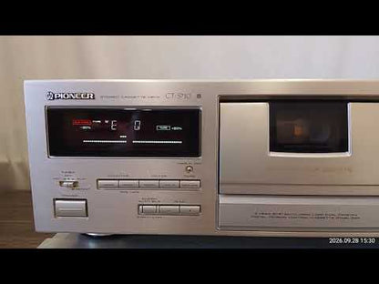 Pioneer CT-S710 Rare Vintage Stereo Cassette Deck Working 3-Head Hi-Fi