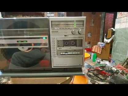 SHARP VZ-3000 Rare Vintage MINT Boombox Serviced Stereo System Cassette