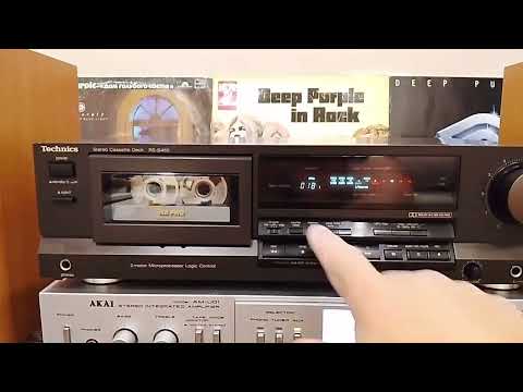 Technics RS-B465 Rare Vintage Stereo Cassette Deck Tested Dolby B/C Serviced