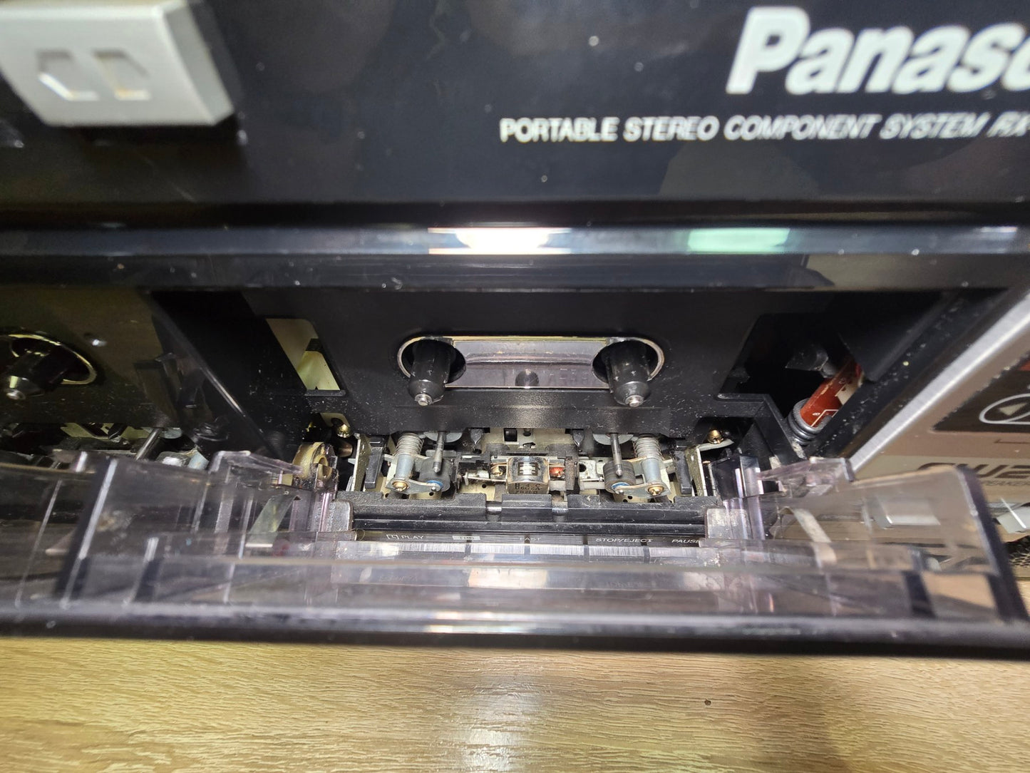 Panasonic RX-CW200L Rare Vintage Cassette Deck Boombox Japan Serviced Warranty