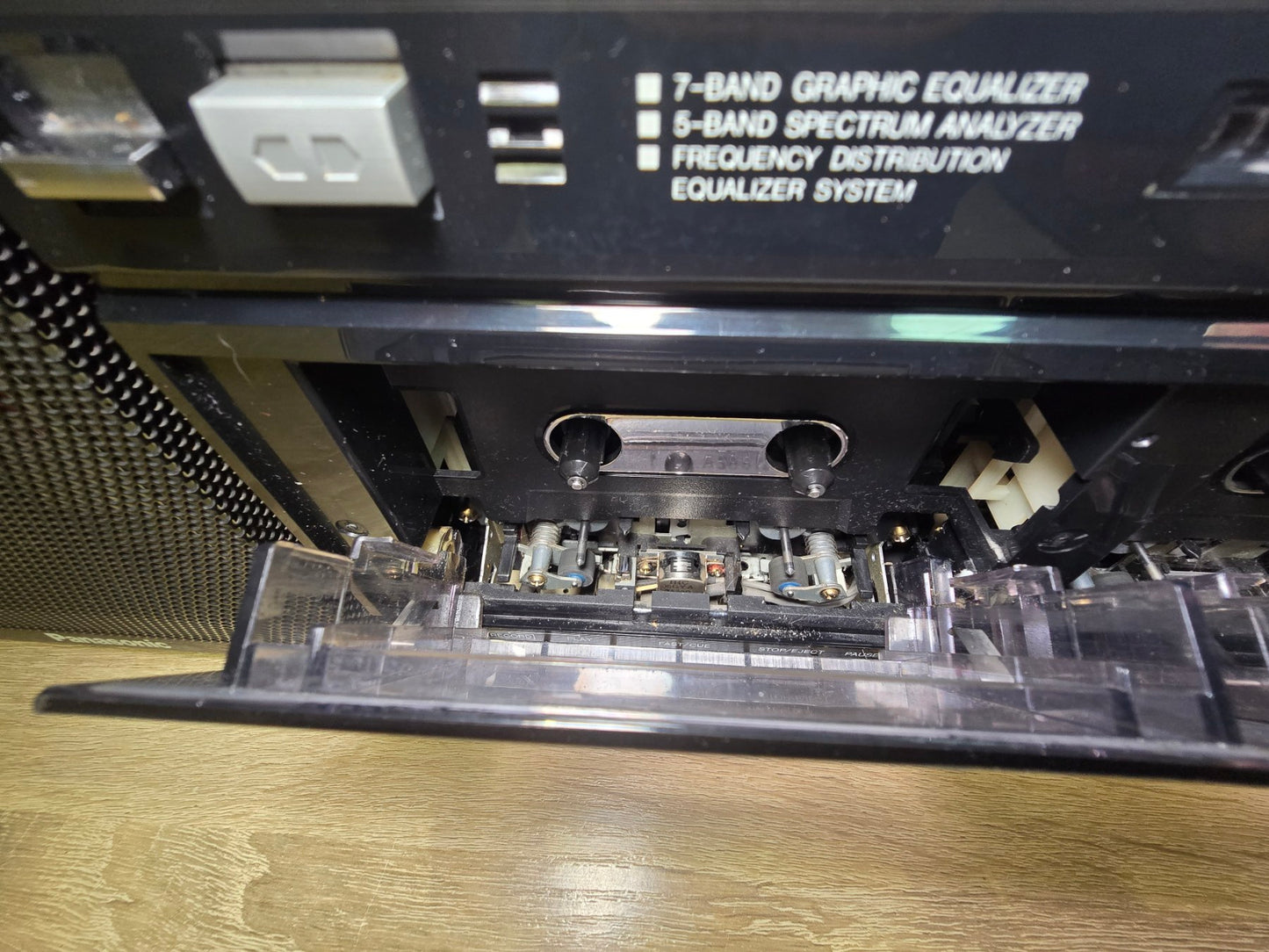 Panasonic RX-CW200L Rare Vintage Cassette Deck Boombox Japan Serviced Warranty