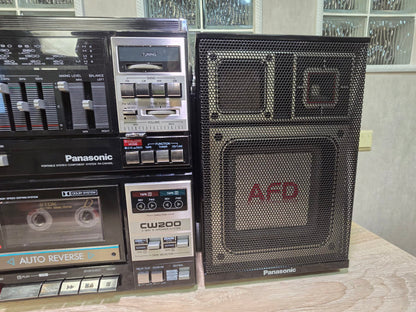 Panasonic RX-CW200L vintage cassette boombox — view 17