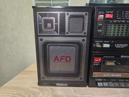 Panasonic RX-CW200L vintage cassette boombox — view 4