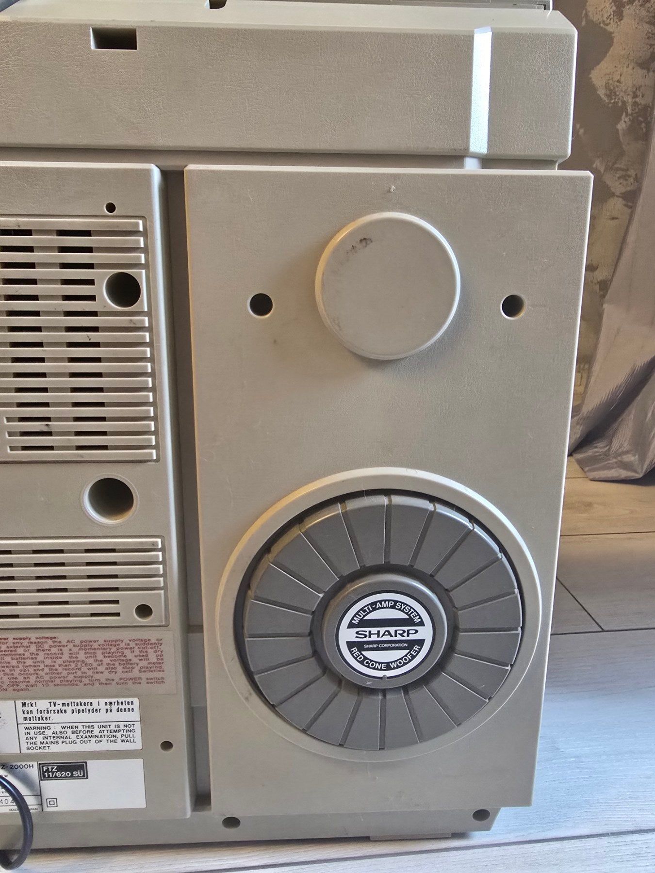 Sharp VZ 2000 Rare Vintage Cassette Deck Collectible