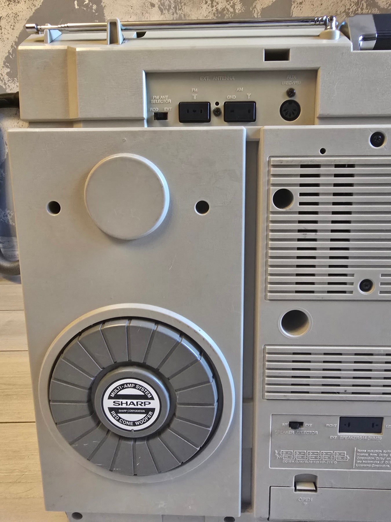 Sharp VZ 2000 Rare Vintage Cassette Deck Collectible