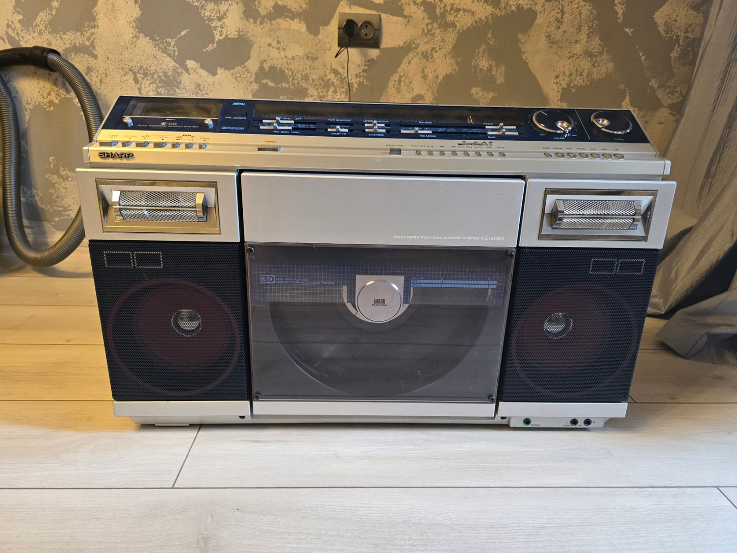 Sharp VZ 2000 Rare Vintage Cassette Deck Collectible