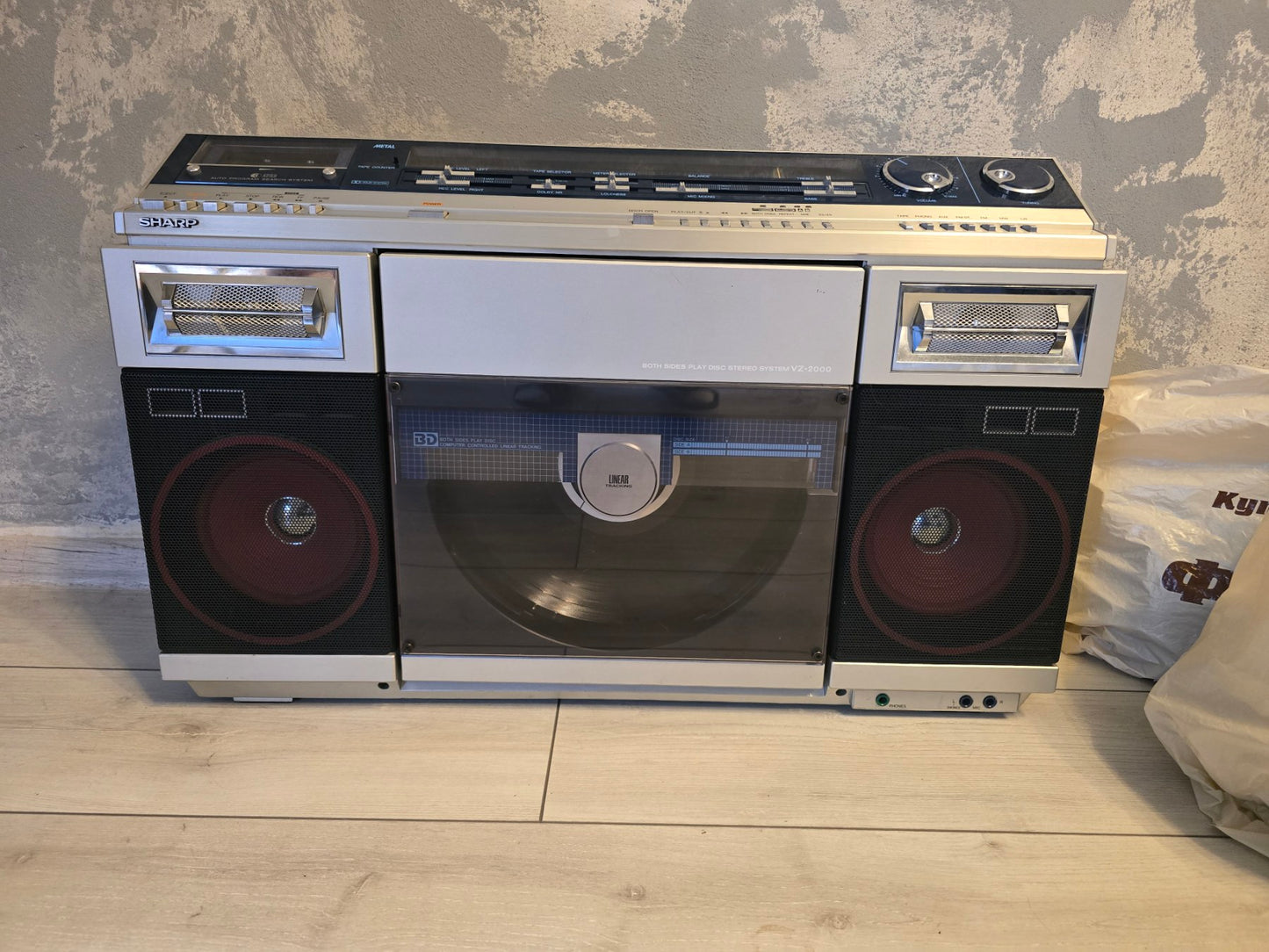 Sharp VZ 2000 Rare Vintage Cassette Deck Collectible